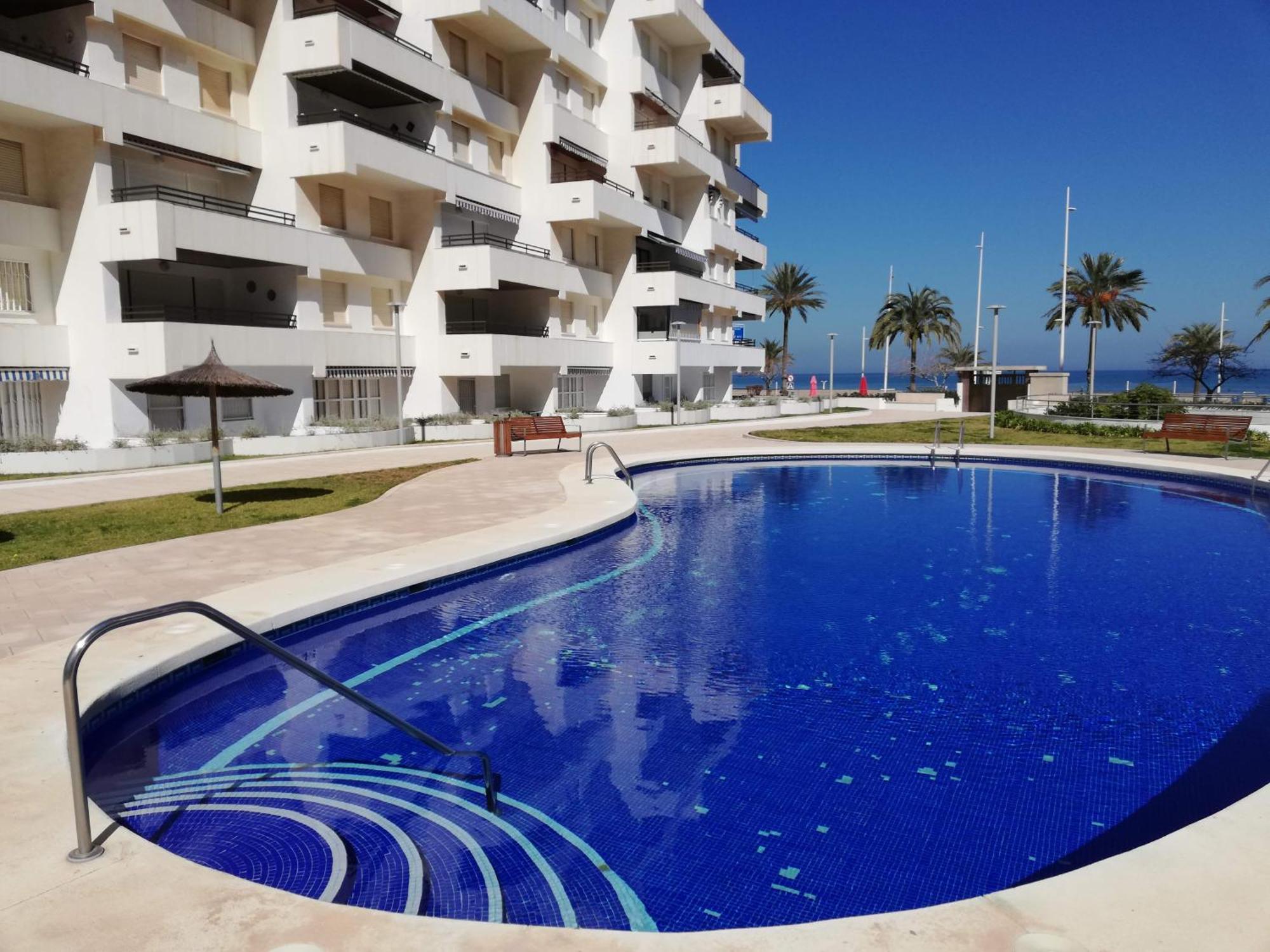 Duplex Altamar Solo Familias Serviplaya Gandia Bagian luar foto
