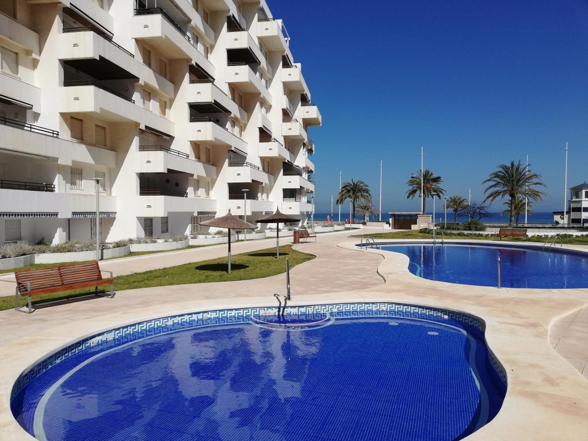 Duplex Altamar Solo Familias Serviplaya Gandia Bagian luar foto
