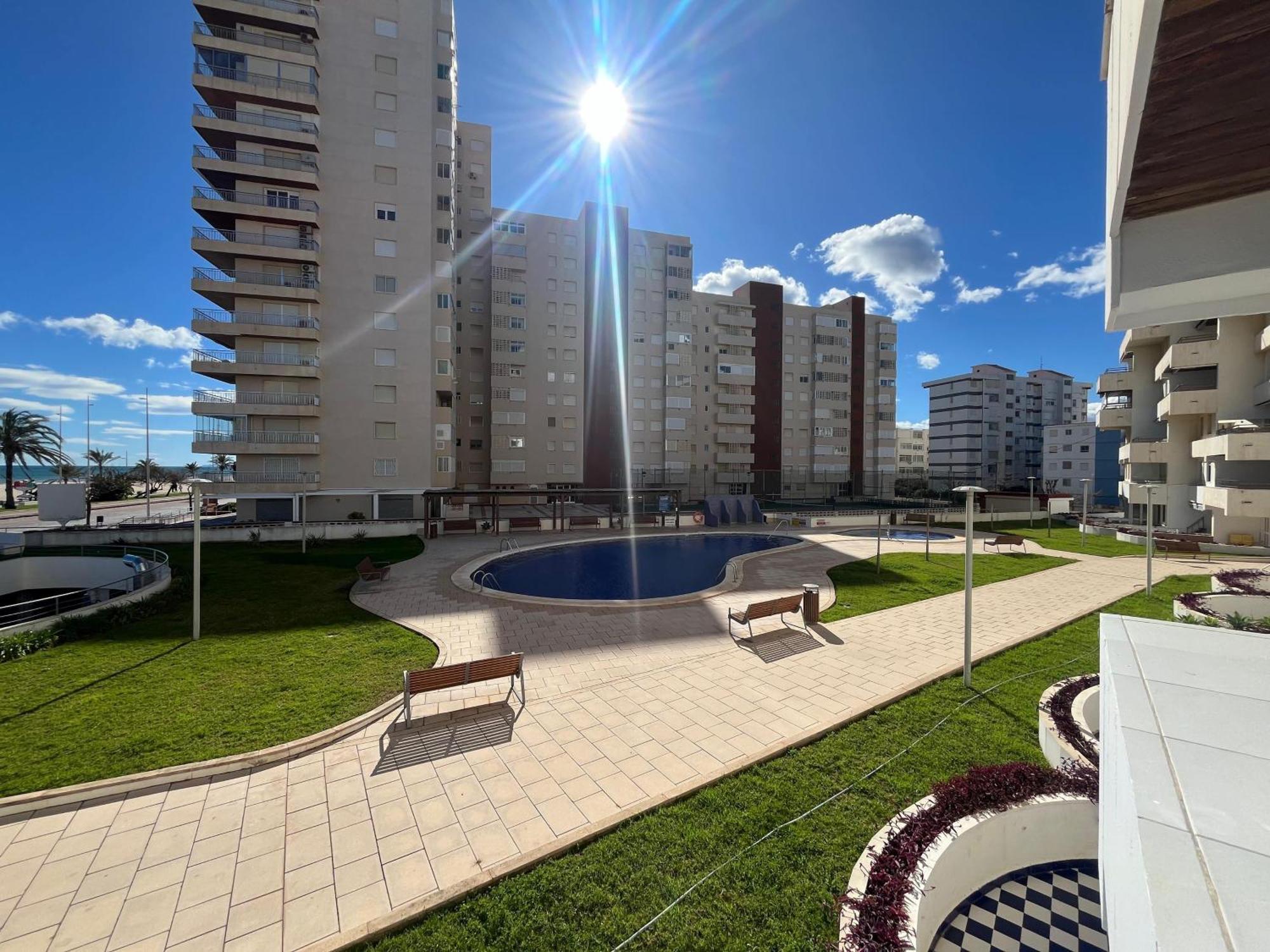 Duplex Altamar Solo Familias Serviplaya Gandia Bagian luar foto